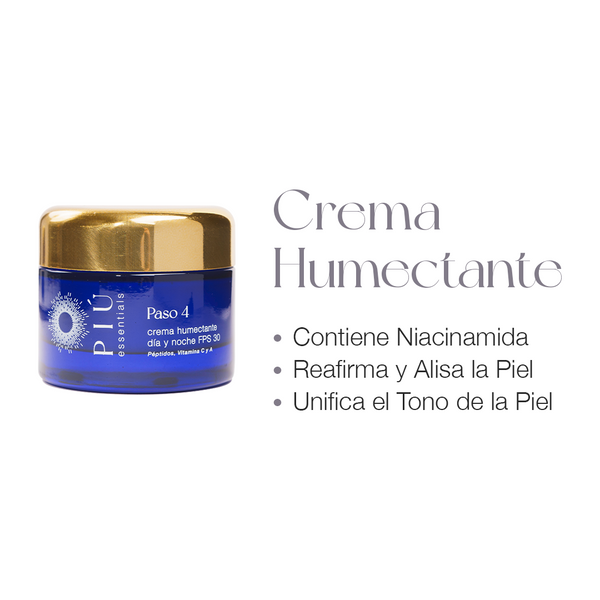 PASO 4: CREMA FACIAL FPS 30 DÍA-NOCHE